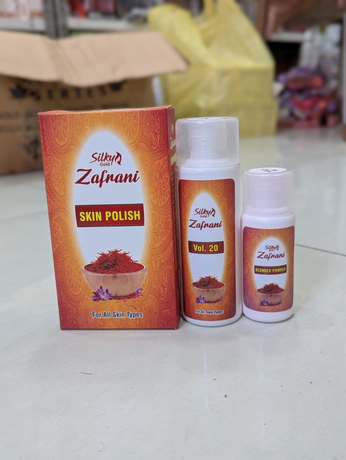 Kashee’s 24K skin polish set*